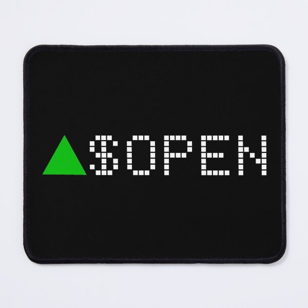 Item preview, Opendoor Technologies Inc. - OPEN - Stock Ticker Green - White Font designed and sold by frankyou.