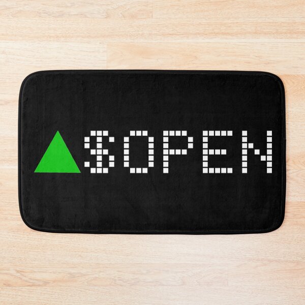Item preview, Opendoor Technologies Inc. - OPEN - Stock Ticker Green - White Font designed and sold by frankyou.