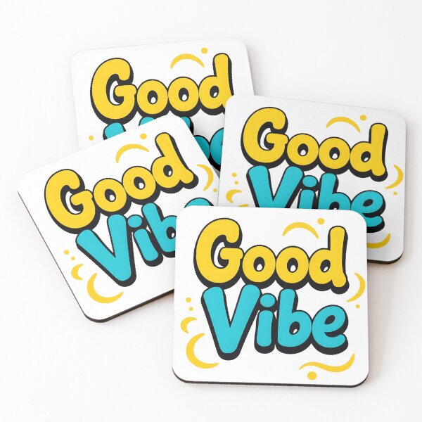 Item preview, Good Vibe - Colorful Typography Art designed and sold by dreephic22.