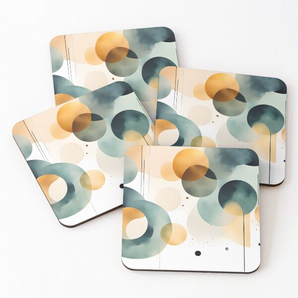 Item preview, Abstract image with round shapes designed and sold by 2-Seraphira.