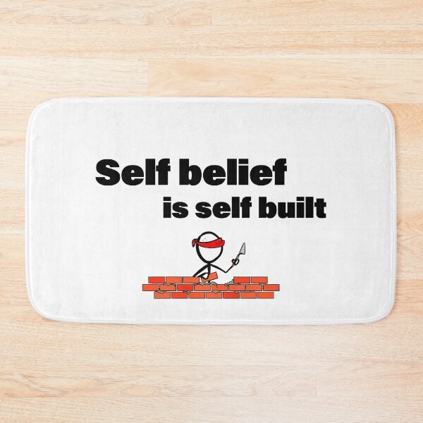 Item preview, Self Belief Is Self Built Motivational Hustle Mindset designed and sold by FlyShop1.