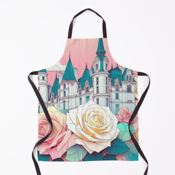 Item preview, French Castle - Modern Chateaucore Aesthetic Wall Art designed and sold by Sugar Wisdom .