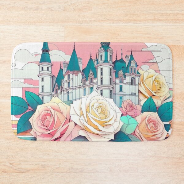 Item preview, French Castle - Modern Chateaucore Aesthetic Wall Art designed and sold by Sugar Wisdom .