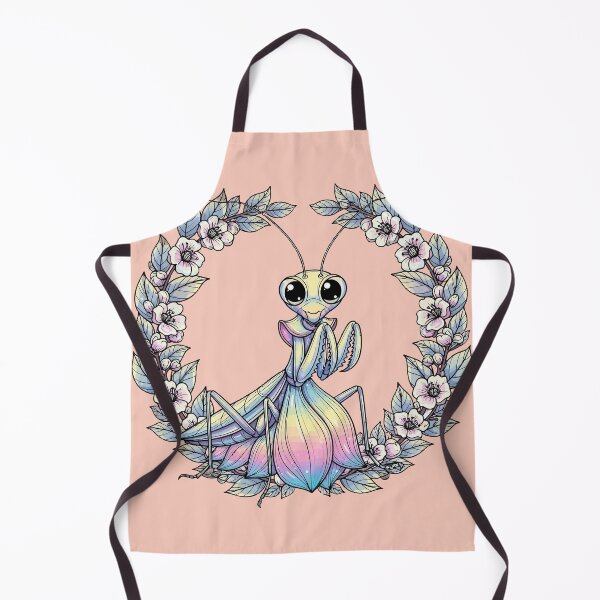 Item preview, Whimsical Praying Mantis And Mountain Laurel Blossom designed and sold by taiche.