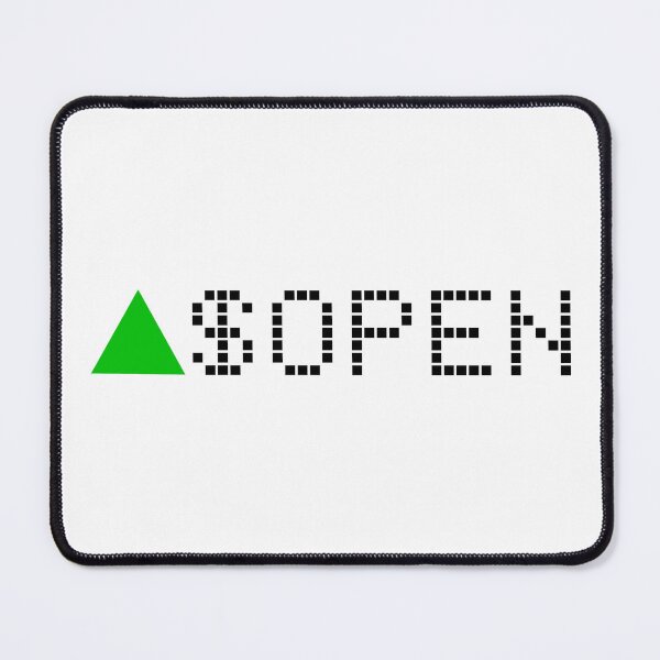 Item preview, Opendoor Technologies Inc. - OPEN - Stock Ticker Green - Black Font designed and sold by frankyou.