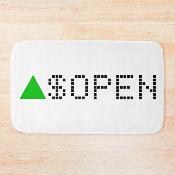 Item preview, Opendoor Technologies Inc. - OPEN - Stock Ticker Green - Black Font designed and sold by frankyou.