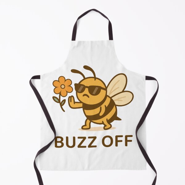 Item preview, Buzz Off – Funny Attitude Insect designed and sold by LadyInEverGreen.