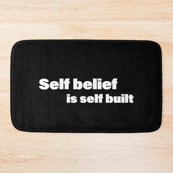 Item preview, Self Belief Is Self Built Motivational Hustle Mindset designed and sold by FlyShop1.