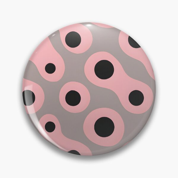 Item preview, Retro Pink Amoeba Dots Pattern designed and sold by SassyArtistry.
