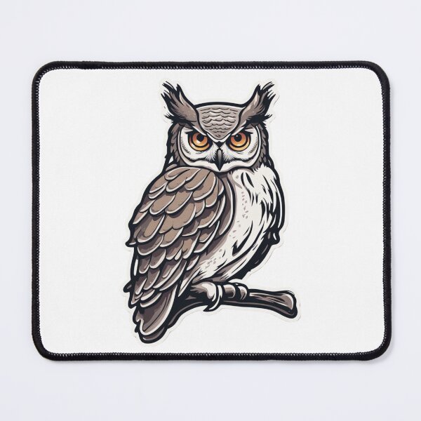 Item preview, Gray Horned Owl designed and sold by FamiliarPufferfish.