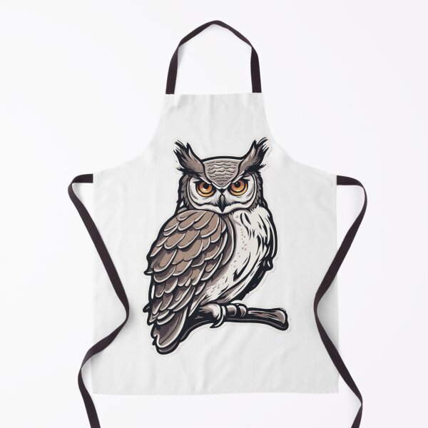 Item preview, Gray Horned Owl designed and sold by FamiliarPufferfish.