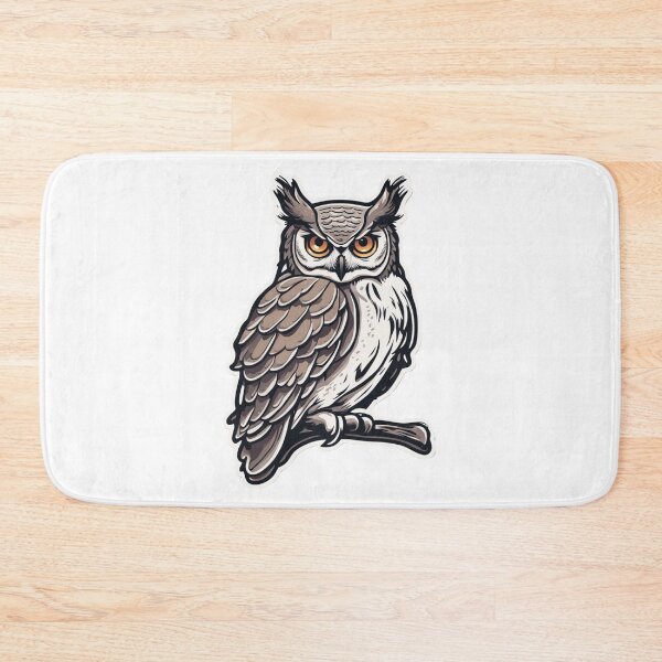 Item preview, Gray Horned Owl designed and sold by FamiliarPufferfish.