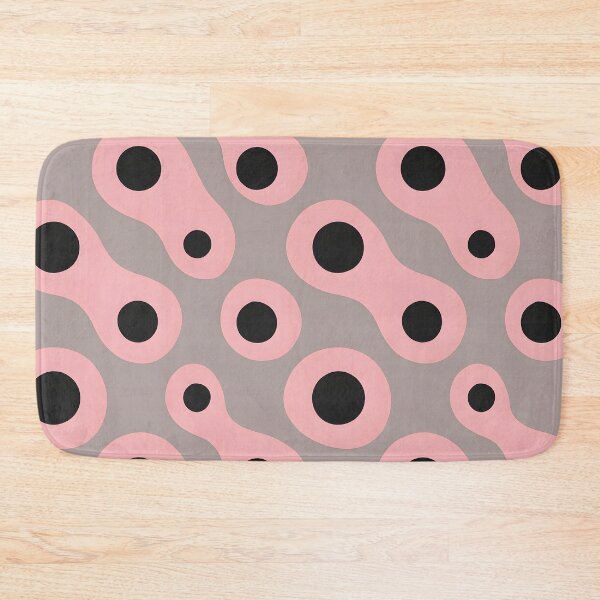Item preview, Retro Pink Amoeba Dots Pattern designed and sold by SassyArtistry.
