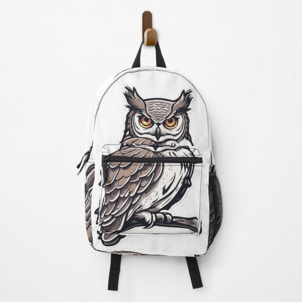 Item preview, Gray Horned Owl designed and sold by FamiliarPufferfish.