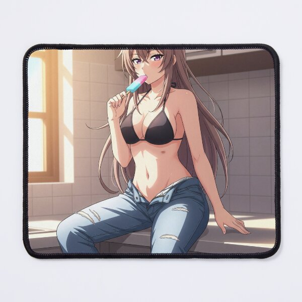 Item preview, Hot Day and Waifu with ice cream designed and sold by GerwantSHOP.
