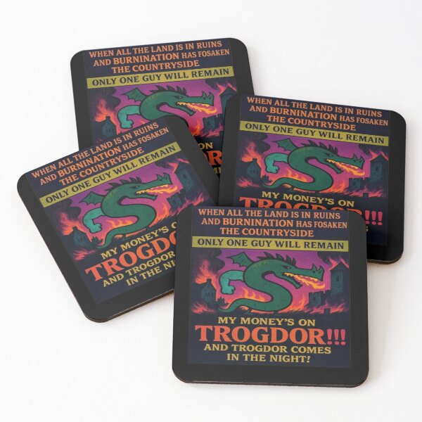 Item preview, TROGDOR:  NEON Burnination Unleashed designed and sold by "TXSiSsY's TRIUMPH BY GRACE".
