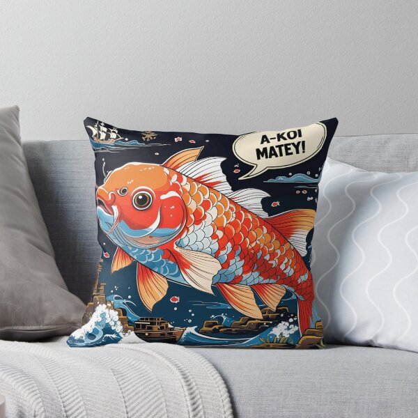 Item preview, A-Koi Matey! Beware the Giant Koi designed and sold by FishFriends.