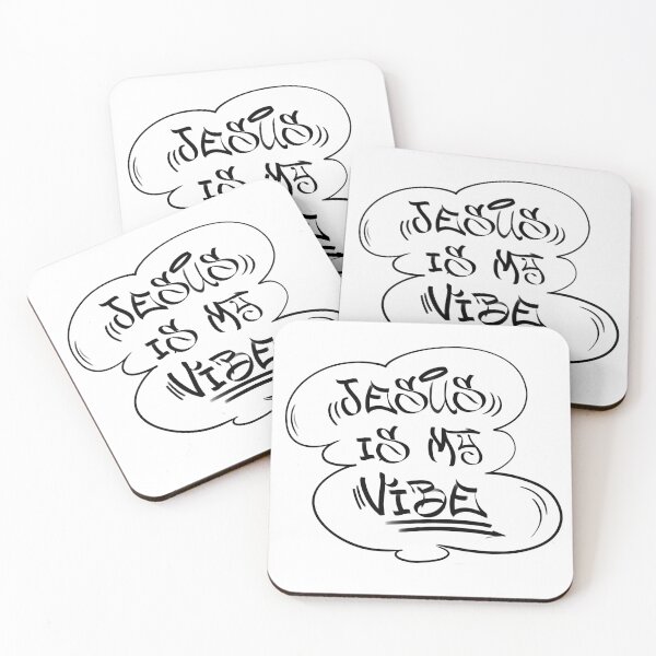 Item preview, Jesus Is My Vibe – Urban Graffiti Christian Streetwear Design Black designed and sold by MilkaMillyBoo.