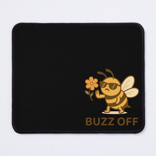 Item preview, Buzz Off – Funny Attitude Insect designed and sold by LadyInEverGreen.