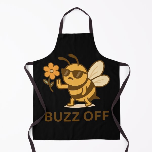 Item preview, Buzz Off – Funny Attitude Insect designed and sold by LadyInEverGreen.