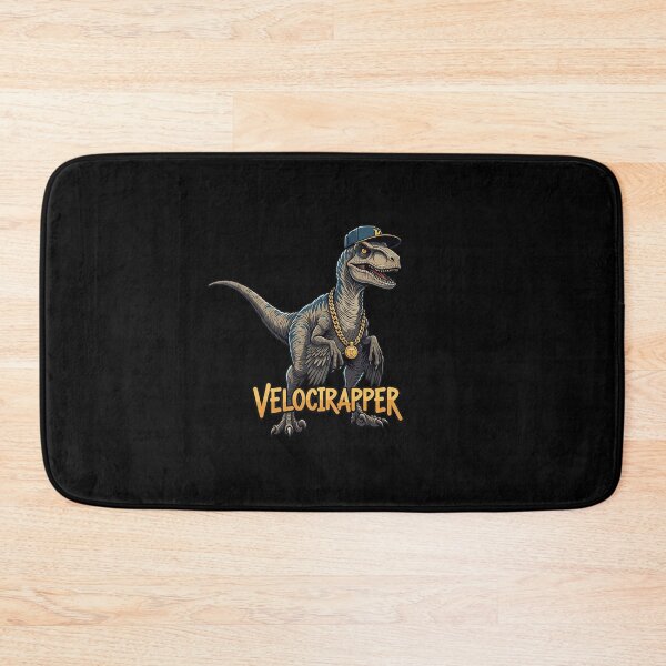 Item preview, Velocirapper - Hip Hop Dinosaur Pun designed and sold by hamishby.