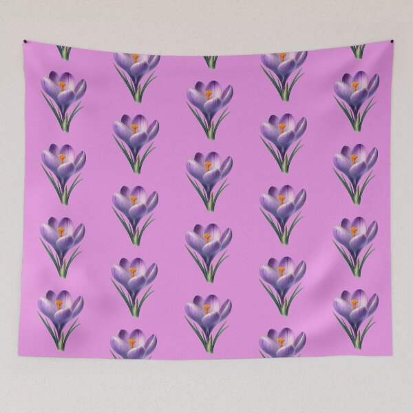 Item preview,  Elegant Purple Crocus: The First Sign of Spring designed and sold by IraBum.