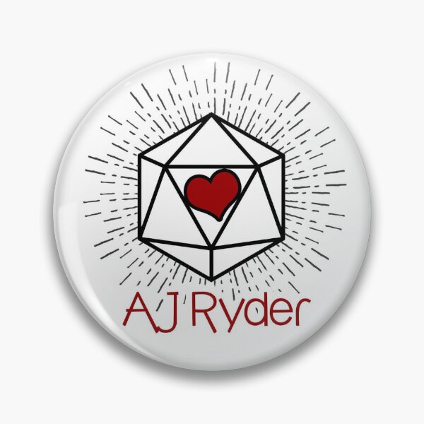 Item preview, AJ Ryder Logo designed and sold by AJacobsAuthor.