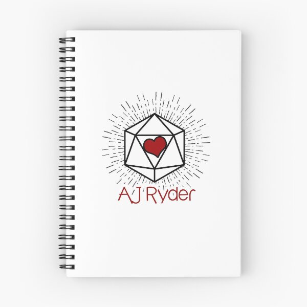 Item preview, AJ Ryder Logo designed and sold by AJacobsAuthor.