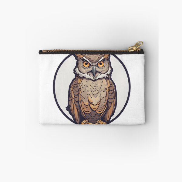 Item preview, Brown Horned Owl designed and sold by FamiliarPufferfish.