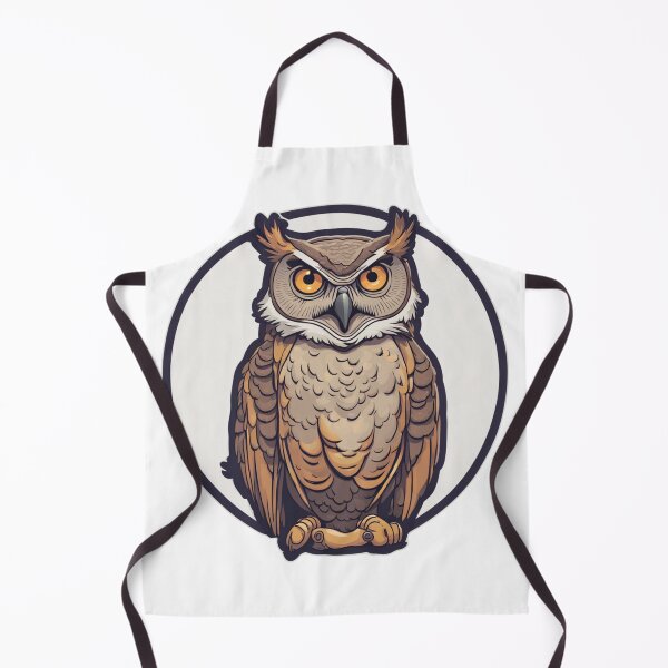 Item preview, Brown Horned Owl designed and sold by FamiliarPufferfish.