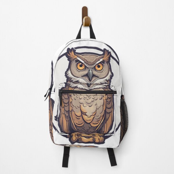 Item preview, Brown Horned Owl designed and sold by FamiliarPufferfish.
