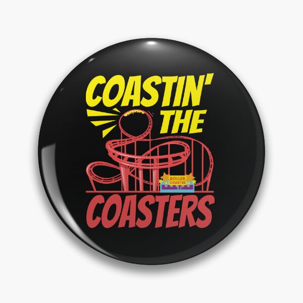 Item preview, Roller Coaster Coastin' The Coasters Destinations Hobbies Summer Seasons designed and sold by jaygo.