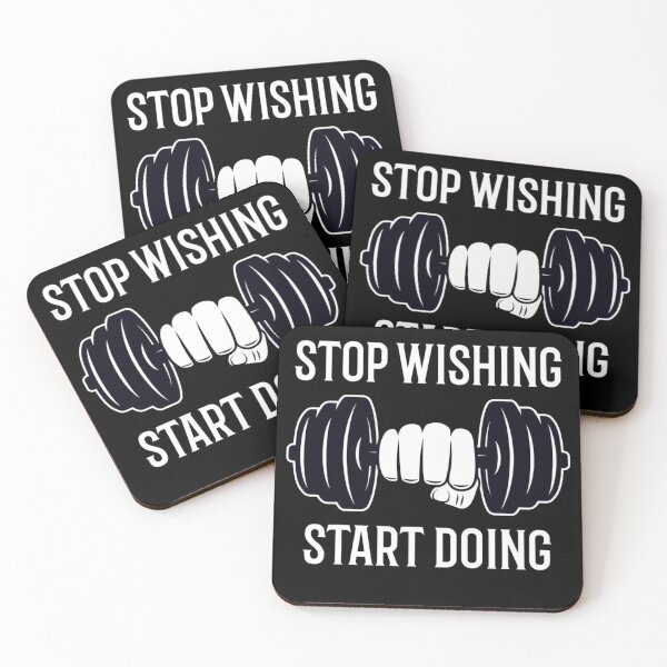 Item preview, Stop Wishing Start Doing designed and sold by teemix.