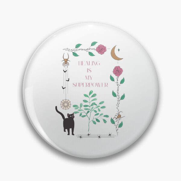 Item preview, Healing Is My Superpower Sticker designed and sold by Spiritual Connection.