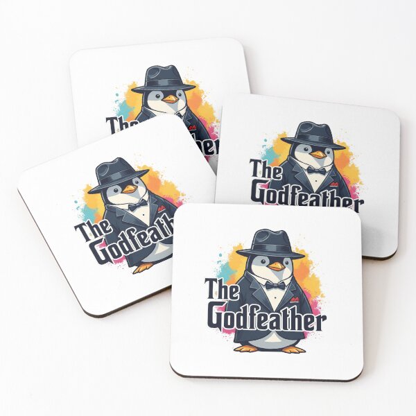 Item preview, Movie parody - The Godfeather - Penguin Mafia Boss Pun designed and sold by hamishby.
