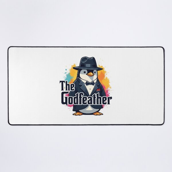 Item preview, Movie parody - The Godfeather - Penguin Mafia Boss Pun designed and sold by hamishby.