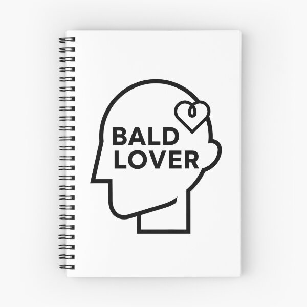 Item preview, Bald Lover Bauhaus Logo | Minimalist Head Heart Design designed and sold by Sitred123.