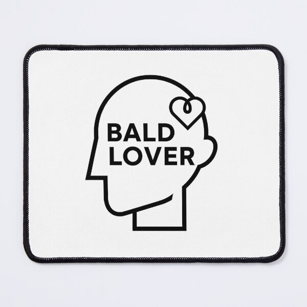 Item preview, Bald Lover Bauhaus Logo | Minimalist Head Heart Design designed and sold by Sitred123.