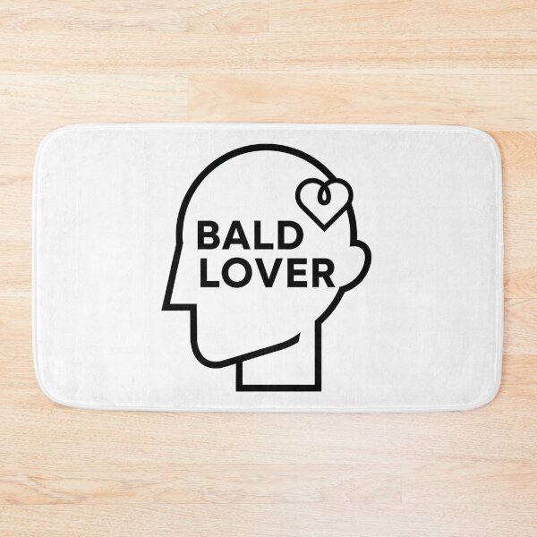 Item preview, Bald Lover Bauhaus Logo | Minimalist Head Heart Design designed and sold by Sitred123.