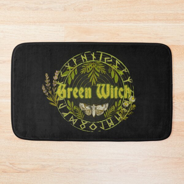 Item preview, Green Witch Rune Circle designed and sold by GoblinChic.
