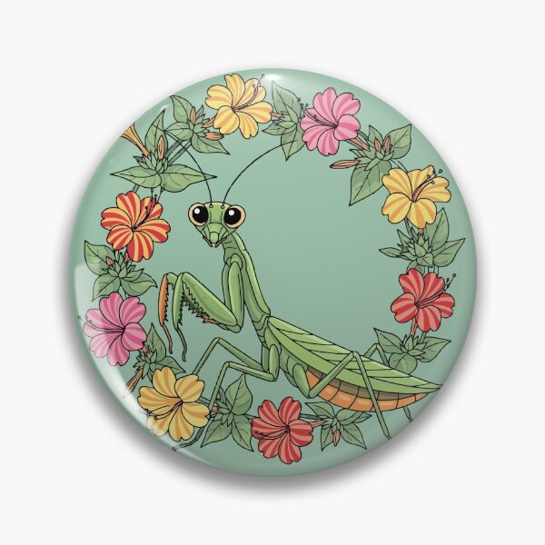 Item preview, Cartoon Style Mantis With Mirabilis designed and sold by taiche.