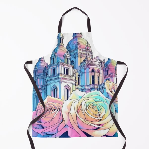Item preview, French Castle - Modern Chateaucore Aesthetic Wall Art designed and sold by Sugar Wisdom .
