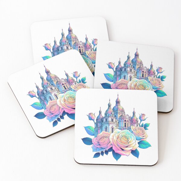 Item preview, French Castle - Modern Chateaucore Aesthetic Wall Art designed and sold by Sugar Wisdom .