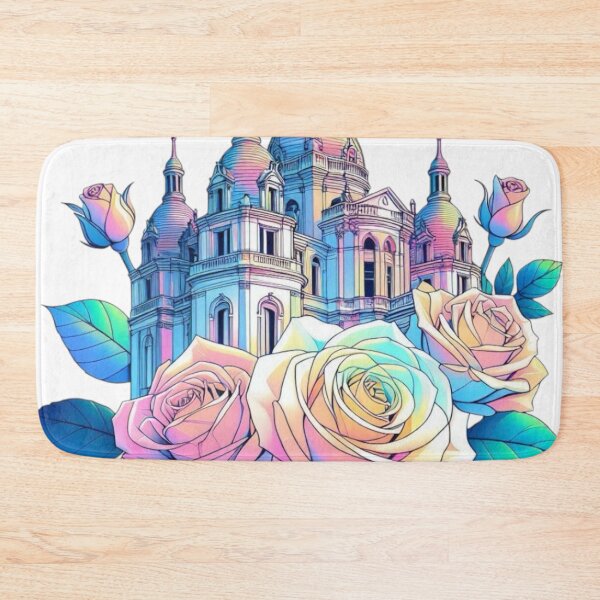 Item preview, French Castle - Modern Chateaucore Aesthetic Wall Art designed and sold by Sugar Wisdom .