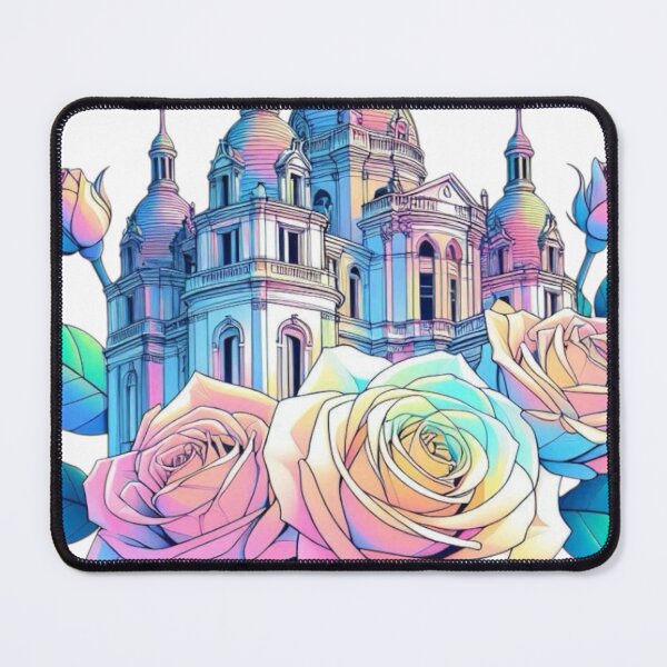 Item preview, French Castle - Modern Chateaucore Aesthetic Wall Art designed and sold by Sugar Wisdom .