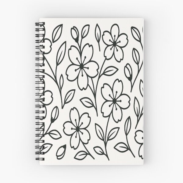 Item preview, Sakura – Black Outline designed and sold by CTRL-DECAY.