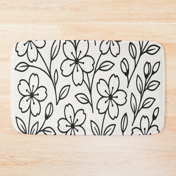 Item preview, Sakura – Black Outline designed and sold by CTRL-DECAY.