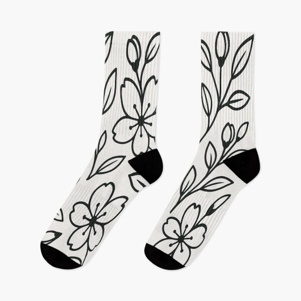 Item preview, Sakura – Black Outline designed and sold by CTRL-DECAY.