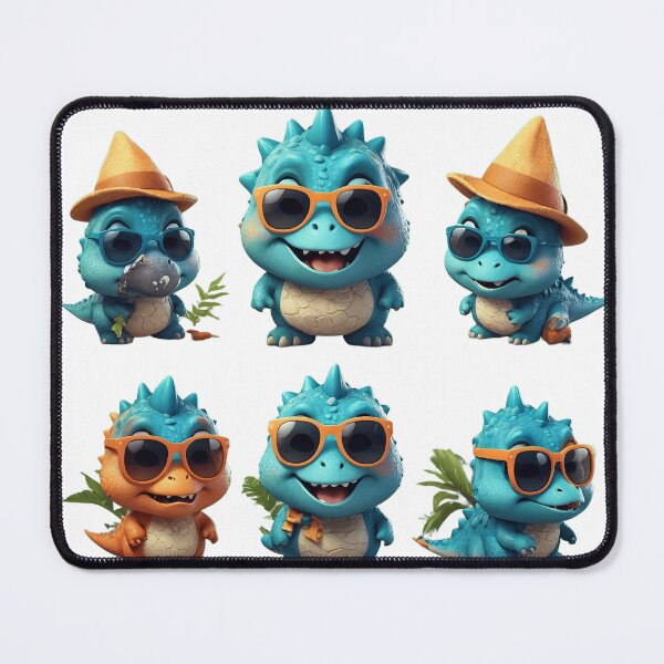 Item preview, Swaggy Dino Crew Collection Dino DJ Party Squad - AI Art designed and sold by FormIsle.