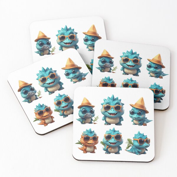 Item preview, Swaggy Dino Crew Collection Dino DJ Party Squad - AI Art designed and sold by FormIsle.